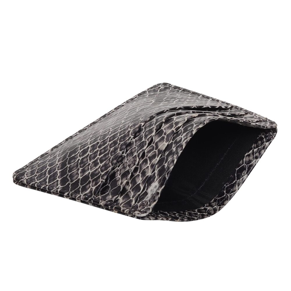 6594 Real Leather Credit Card Holder - Ultra Thin Design - Front Pocket